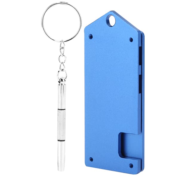 Aluminum Alloy Shell for Raspberry Pi Zero W, Ultra-thin Dustproof Protective Case (Blue)
