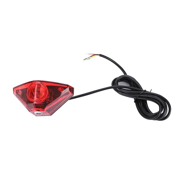 Universal elcykel scooter bageste sikkerhedslys advarselsbremselys DIY tilbehør