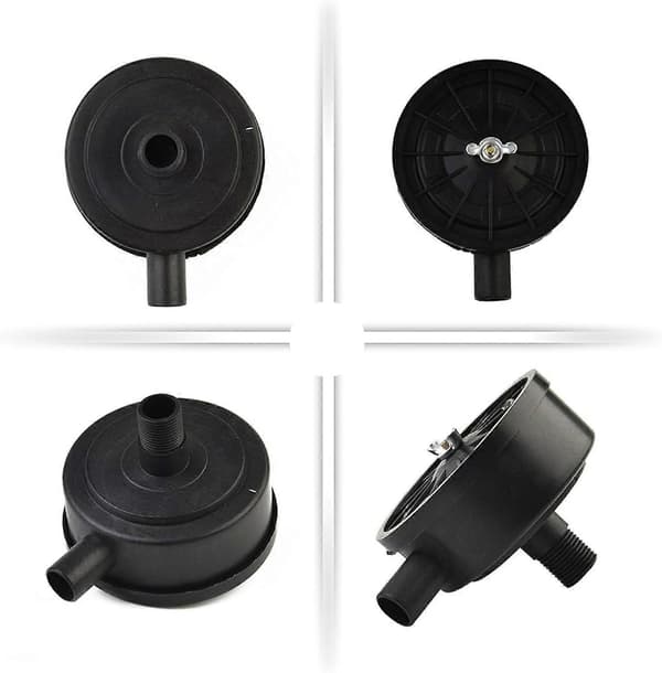 Kompressorin ilmansuodatin, 20 mm:n ilmakompressoritarvikkeet, hiljaiset ilmakompressorisuodattimet mäntäkompressoreille