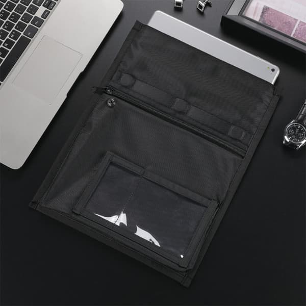Black Signal Blocking Bag - Oxford Fabric Nano Shielding Pouch for Privacy and Security