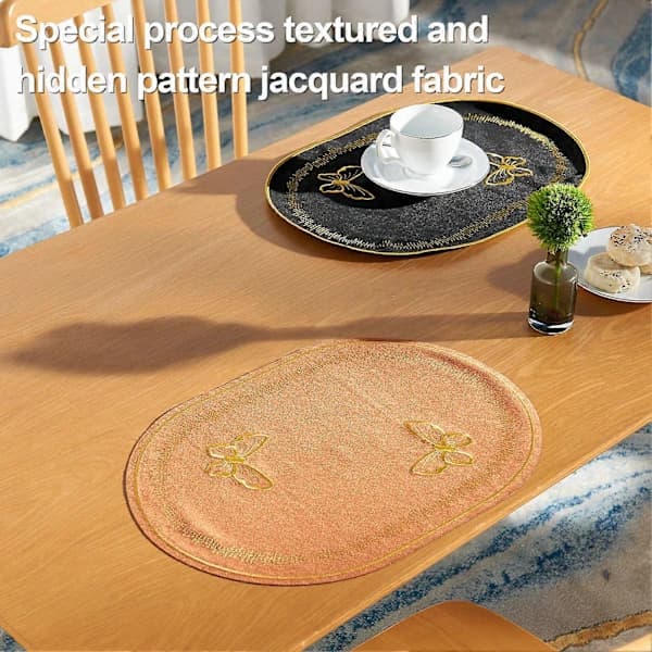 (pow yeah!) Home Garden Textiles Bedding Table Linen Placemats A27295B White