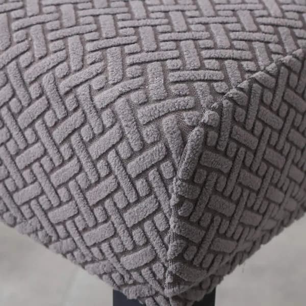 Lång Sjekk Jacquard Mid Back Stoltrekk Solid Farge Stretch