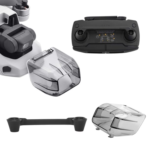 DJI Mavic Mini RC Drone Joystick Beskyttelse Linsebeskyttelse Tilbehør Svart