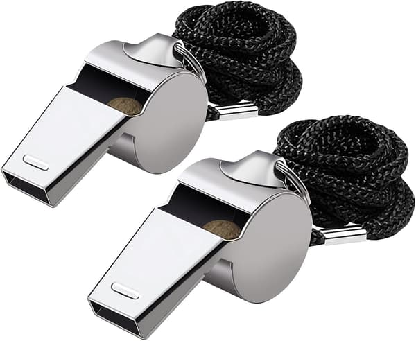 2-pack metallipilli, ruostumaton teräs, korkea desibeli metalli W