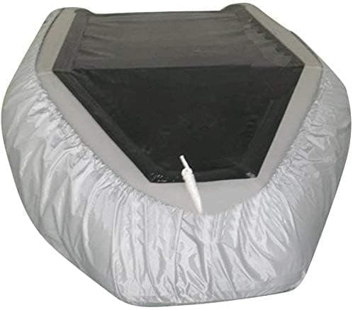 Inflatable Boat Canopy, Sun Shade Boat Cover (Grey, 330*165*46cm)