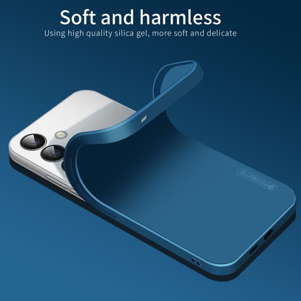 Samsung Galaxy S26 5G Liquid Silicone TPU Case from PINWUYO[JUN] Blue size Blå size