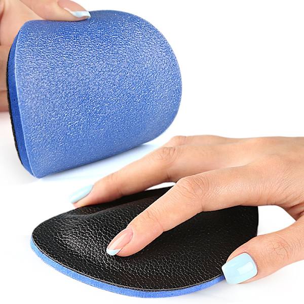 Comfortable Black PU Leather Wrist Rest for Calligraphy