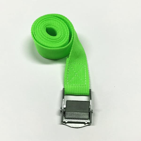 4-pak stropper med klemspænde, 25mm*3m, 250kg