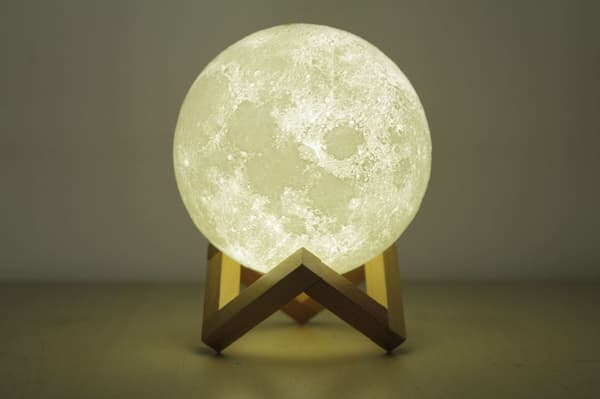 Lamps - Moon Lamp 15 cm / Night Light - Moon Lamp - Adjustable Color
