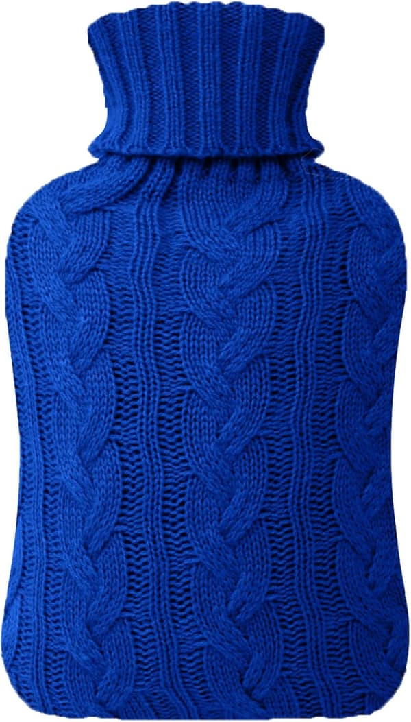 Varmvattenflaska Blå Blue