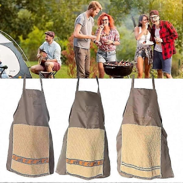 Funny Apron with Hidden Pocket - Perfect Gag Gift for Men Who Love Kitchen Humor and Practical Jokes