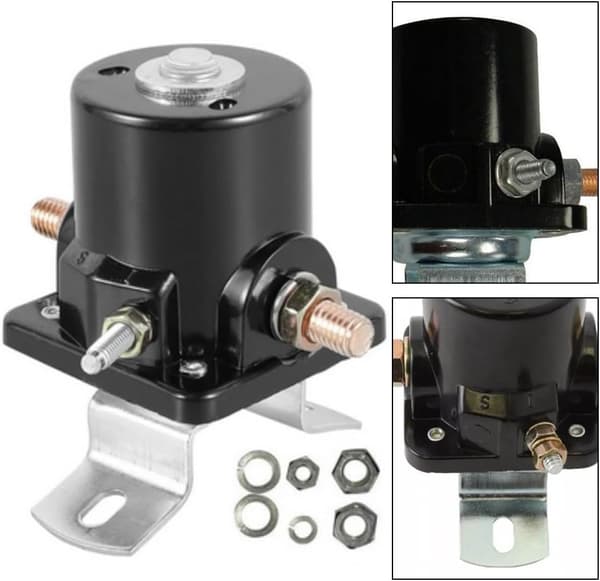 Starter 8N11450 Traktor 2N 8N 9N, 3-polet 12V Solenoid for Ford Heavy Replacement Switch