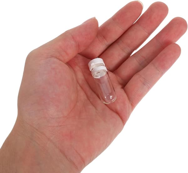 10 st 2 ml små eteriska oljeflaskor med droppare, påfyllningsbara glasflaskor för parfym, aromaterapi och sminkbehållare