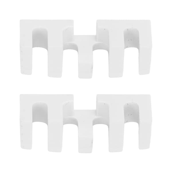 2 ST Badminton Stringing Racket Last Spridare Inbäddad High Pounds Racket Ladd Adapter Protector Stringing Tool Vit