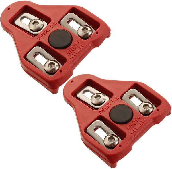 Klamper til pedaler, kompatible med Look Delta (9° float)