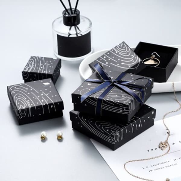 Armbånd Display Box Halskæde Ring Emballage Bryllup Brude Opbevaringsboks Boks