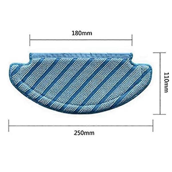Til ECOVACS Deebot Ozmo T8/T8AIVI/Moppeklud Pladeholder Beslag Udskiftning Støvsuger Tilbehør