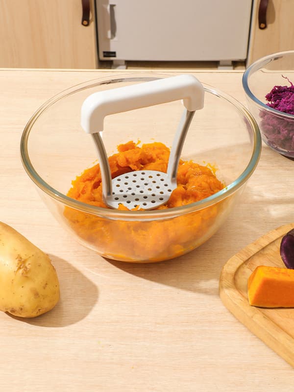 Hvid 1-delt kartoffelmoser
