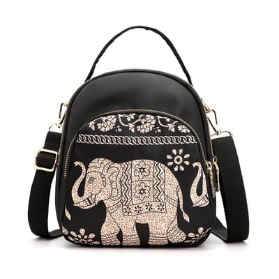 En (elefant, ca 18*11*21cm) Konvertibel Kvinner Jenter Liten