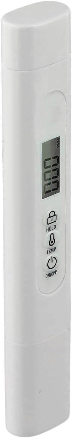 Noggrann pH-testmätare och 0-9990 ppm & temperaturdricksvattenkit med digital för vatten,