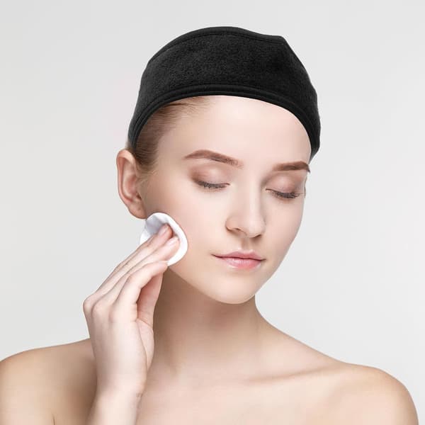 3-pack Spa Ansiktsband Tyg Justerbart Elastiskt Trepack