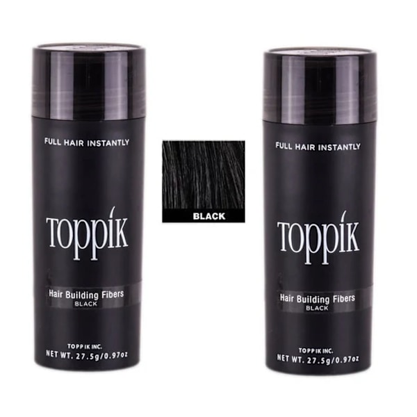 2x Toppik Stor - 27,5g - Musta