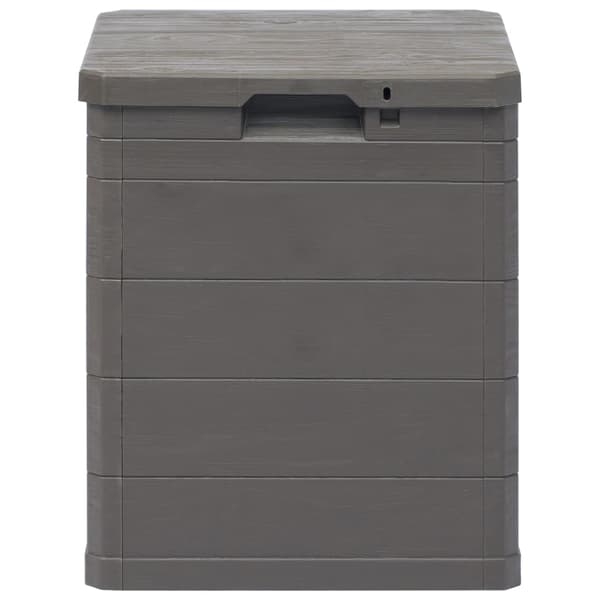 vidaXL Oppbevaringsboks 90 L brun Brun