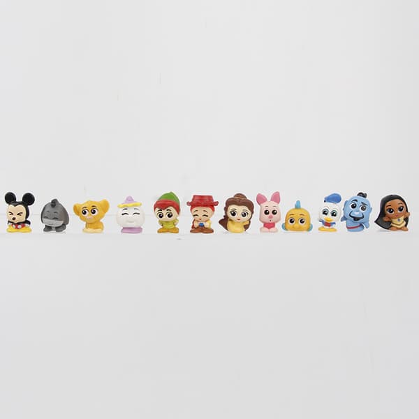 48 stk Disney Princess Stitch Mini Figur Blind Box Sæt, Samlerobjekt PVC-legetøj til Fans og Skrivebordsudstilling
