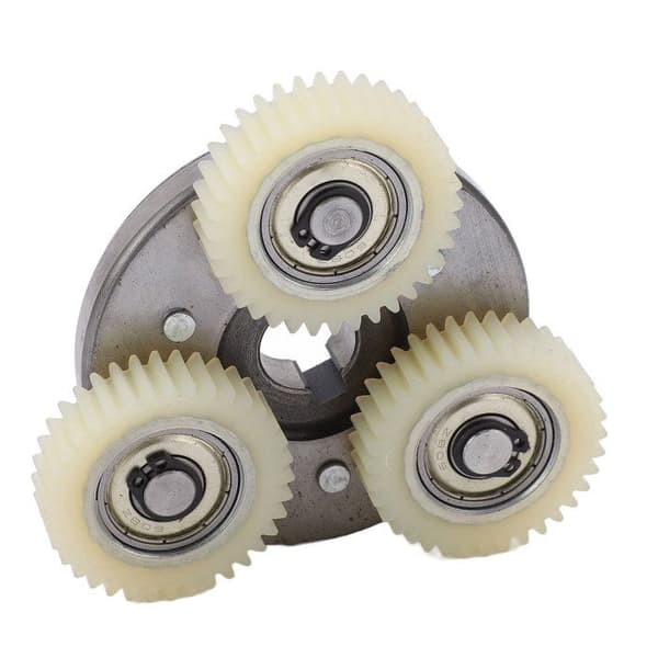 36T nylon gear sæt til elcykel og 70 mm kobling til Bafang 250W 350W centermotor