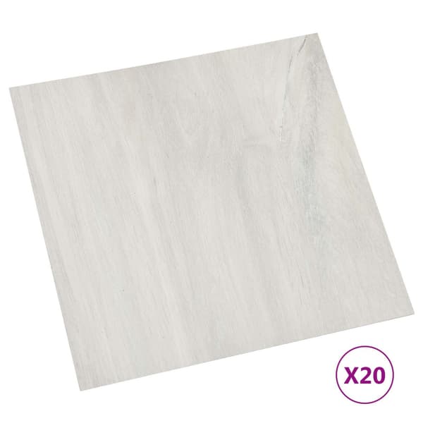 Selvklebende gulvfliser 30,5 x 30,5 cm 20 stk PVC