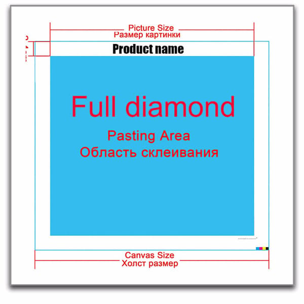 (30x40cm) 5D Diamantmaleri Farverigt Træ Fuld Bor Broderi