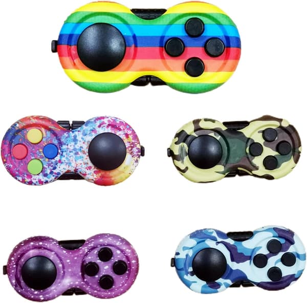 Pads-lelu 9 Fidget-toiminnolla, Fidget Controller Pad -lelu stressiin