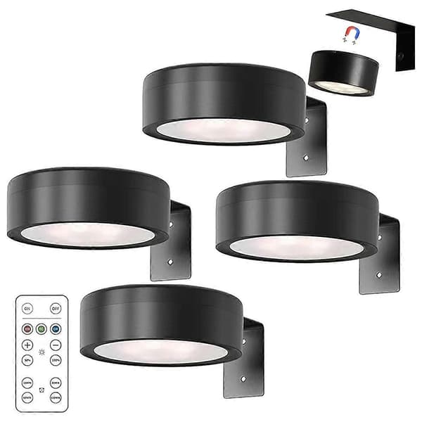Picture Frame Lights 4-pack with Remote Control and Color Temperatures