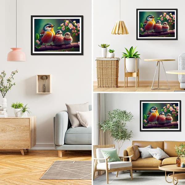 30x40 cm Dyrediamantmaling, 5D Diamantmalingssæt til voksne