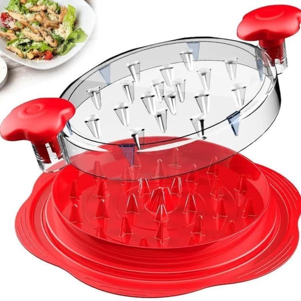 Meat Shredder 25cm Pro Chicken Shredder BPA-Free Food Processor with Non-Slip Base Kitchen Accessory
