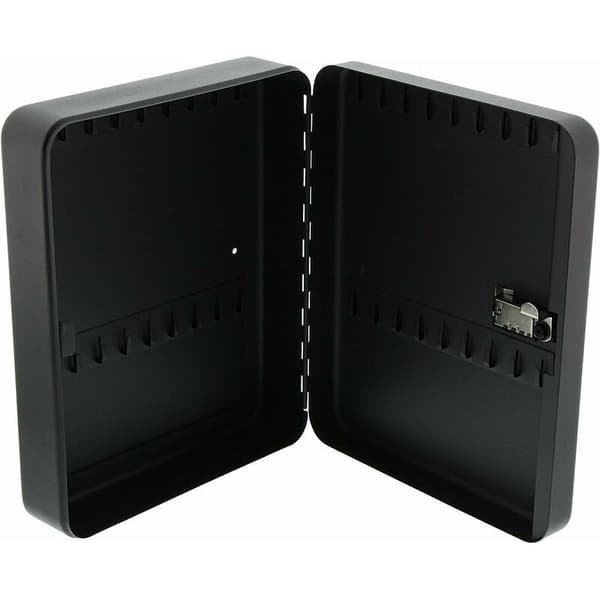 Black 36-Bit Combination Key Cabinet, Wall Mounted Key Cabinet, Car Storage Cabinet, Lockable Key Cabinet with Digital Code