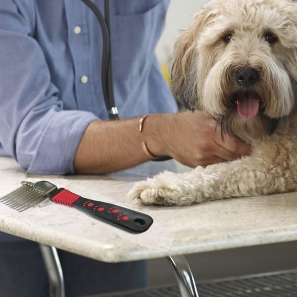 Pet Dematting Comb, Undercoat Knot & Tangle Remover, Pet Grooming Tool