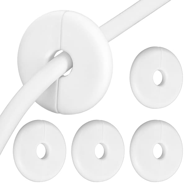 4 kpl seinäläpivientejä kaapeleille,