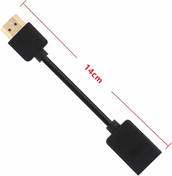 HDMI-forlængerkabel han til hun HDMI-forlængerkabel til TV-stick