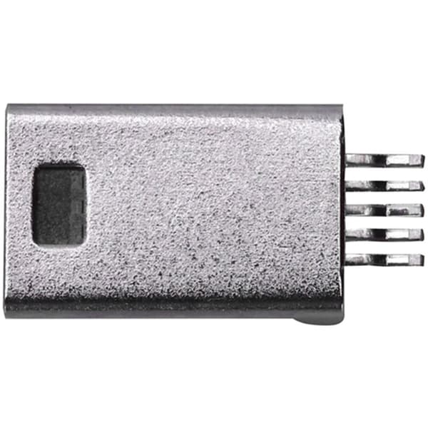 10 stk Mini USB Type B Han 180 Grader 5-benet SMD Loddestik