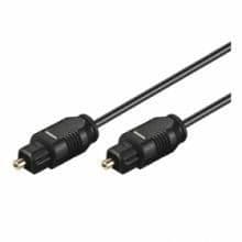 TosLink optisk digital ljudkabel Ø 2 mm, 1,5 m