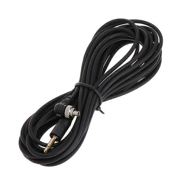 3,5 mm stik til han Flash PC Sync Ledning Kabel Lysudløser Til Studiofotografering