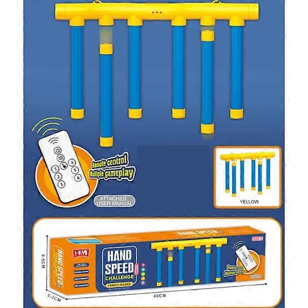 Reaction Training Upgraded Tumbling Stick Game Train Hand-Eye Coordination Reaction