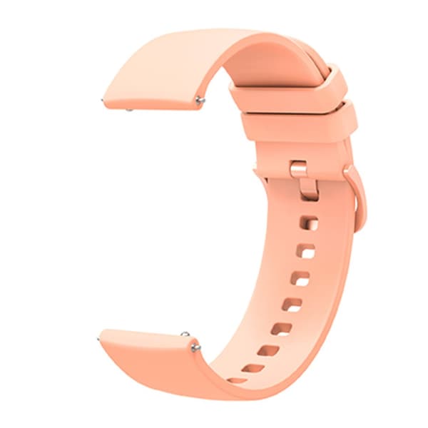 Silikonebånd til Amazfit Bip Bip U Bip U Pro Bip S Blødt justerbart bånd med stik til 14-22 cm håndled Rosa 20mm Rosa Rosa