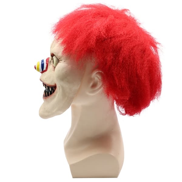 Halloween Devil Clown Vampire Latex Mask, Horror Full Face Mask for Party and Cosplay