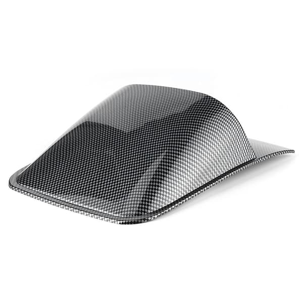 2-tommers dashbordholder for doble målere, universelt biltilbehør i karbonfiberlook