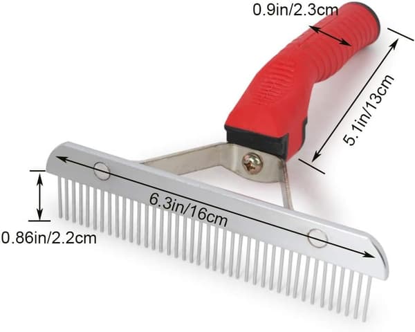 2 pcs pet brush for dogs, extra large, comb, hair removal tool