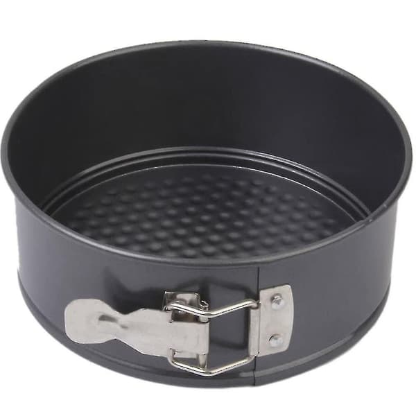 Non-stick-panna, läckagesäker kakform med platt botten, rund diameter 12
