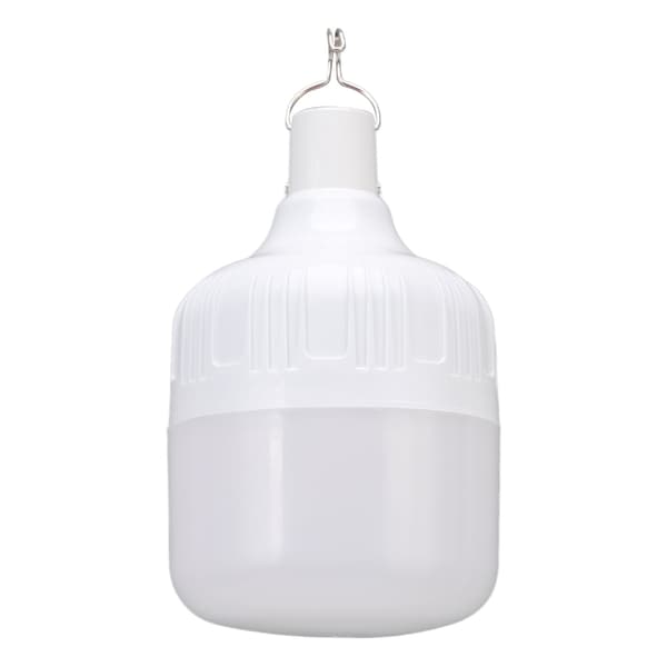 Bærbar USB Genopladelig 120W LED Udendørs Nødlampe med Krog til Natmarkedsboder Strømafbrydelse