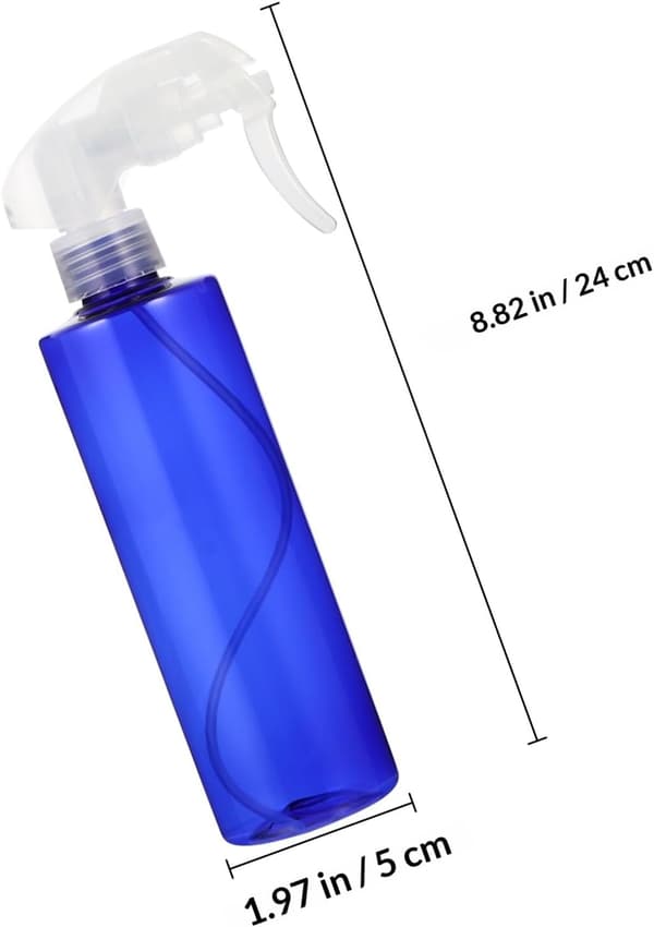 2-pakning 250 ml PET sprayflasker for væskepåfyll, blå